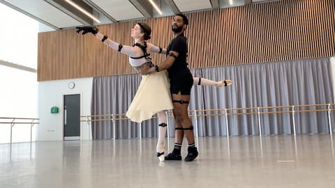 Ballerinas in new sensor suits